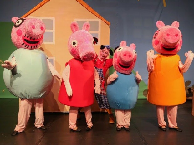 Desenho Peppa Pig virá peça em Goiânia