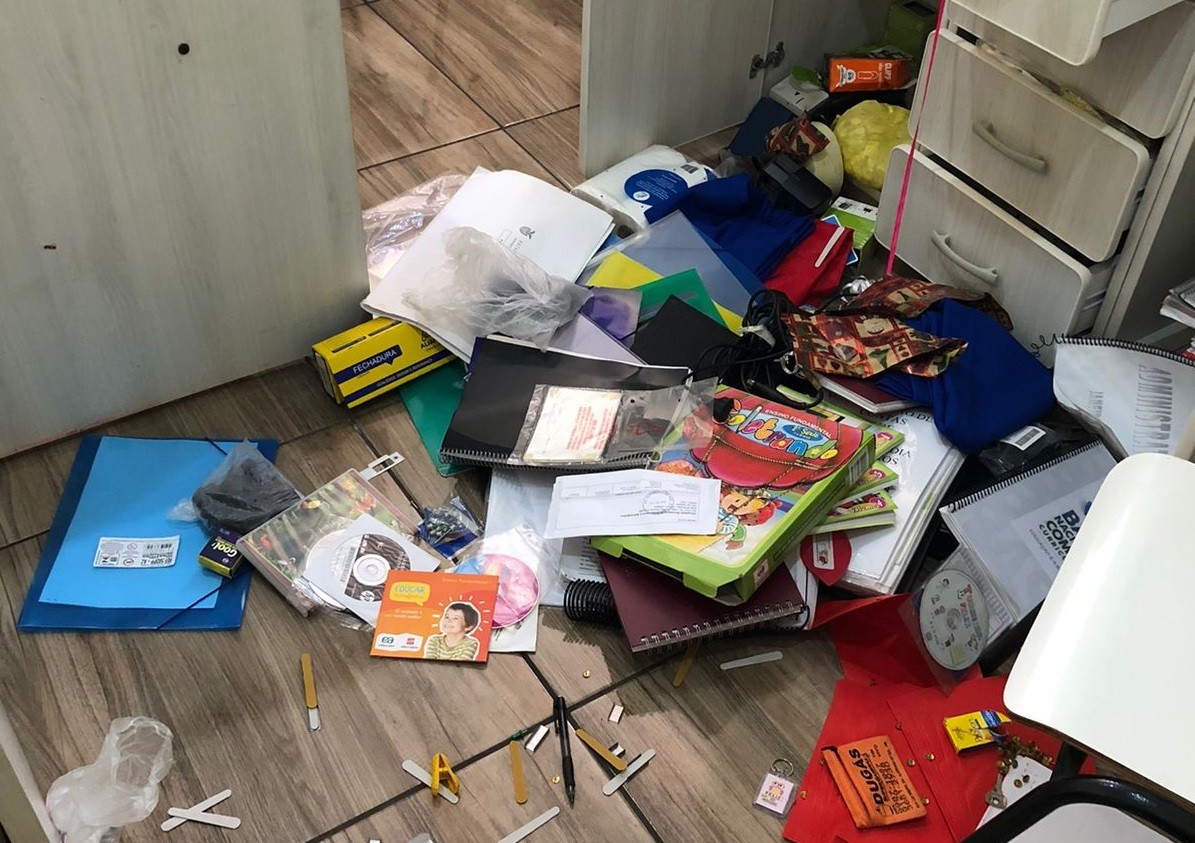 Jovem é preso suspeito de arrombar e furtar escola municipal de Alvorada do Sul