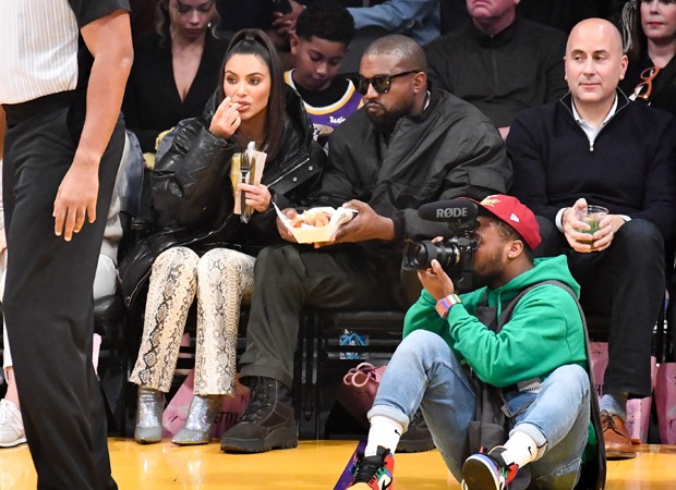 Kim Kardashian teria vaiado ex-cunhado em jogo de basquete, diz site