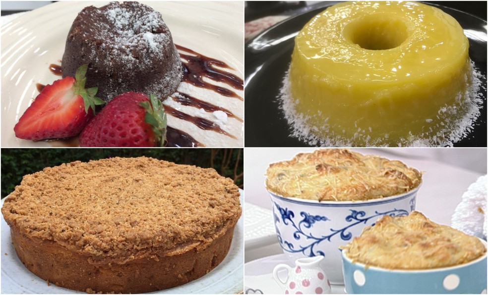 Petit Gateau De Brigadeiro Quindim De Liquidificador Bolo De Maca E Mais Veja As Receitais Especiais De Ana Maria No Encontro Receitas Gshow Gshow