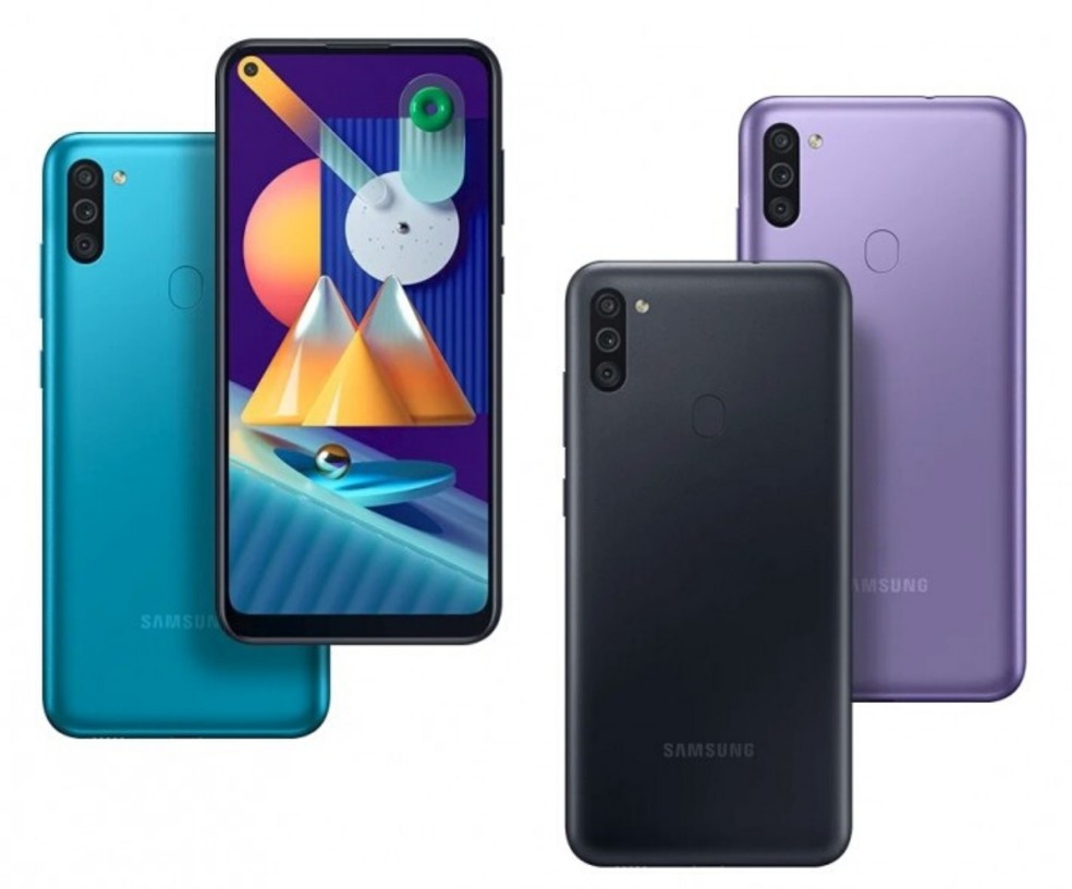 Samsung anuncia Galaxy M01 e Galaxy M11; veja preço e ficha técnica |  Celular | TechTudo