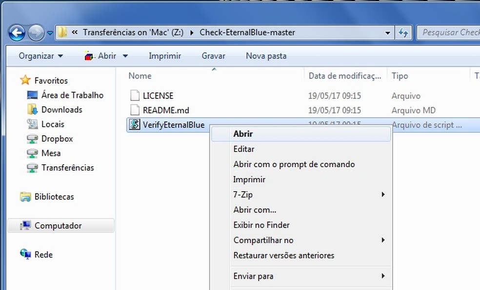 Execute o arquivo baixado (Foto: Reprodução/Helito Bijora)