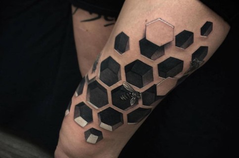 Empresario Faz Sucesso Com Tatuagens Em 3d