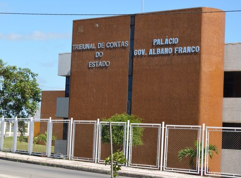 Sede do Tribunal de Contas de Sergipe em Aracaju — Foto: Flávio Antunes/G1/Arquivo