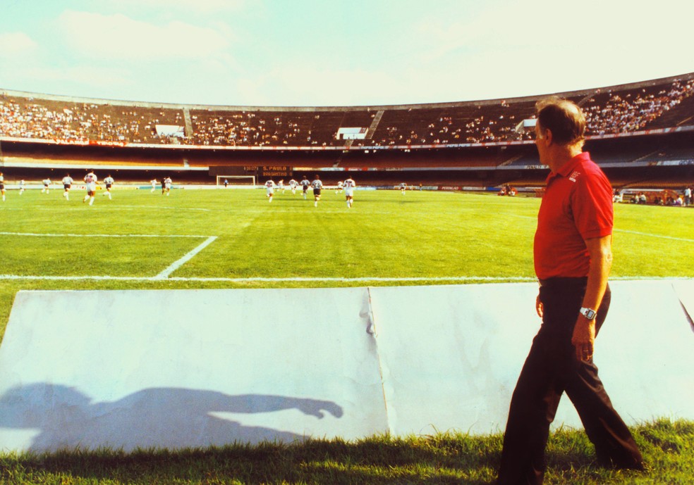 Telê Santana Morumbi 1993 — Foto: Maurilo Clareto/Estadão Conteúdo