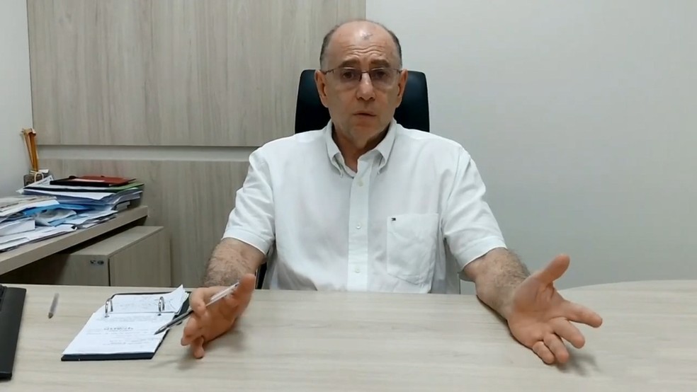 Jorge Fares testou positivo para o novo coronav&iacute;rus em Rio Preto &mdash; Foto: Reprodu&ccedil;&atilde;o/TV TEM 