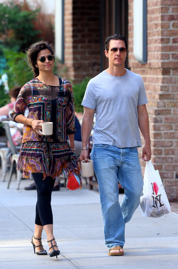 Camila e Matthew McConaughey  (Foto: The Grosby Group)