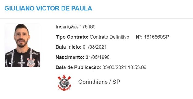 Giuliano aparece no BID e pode estrear 