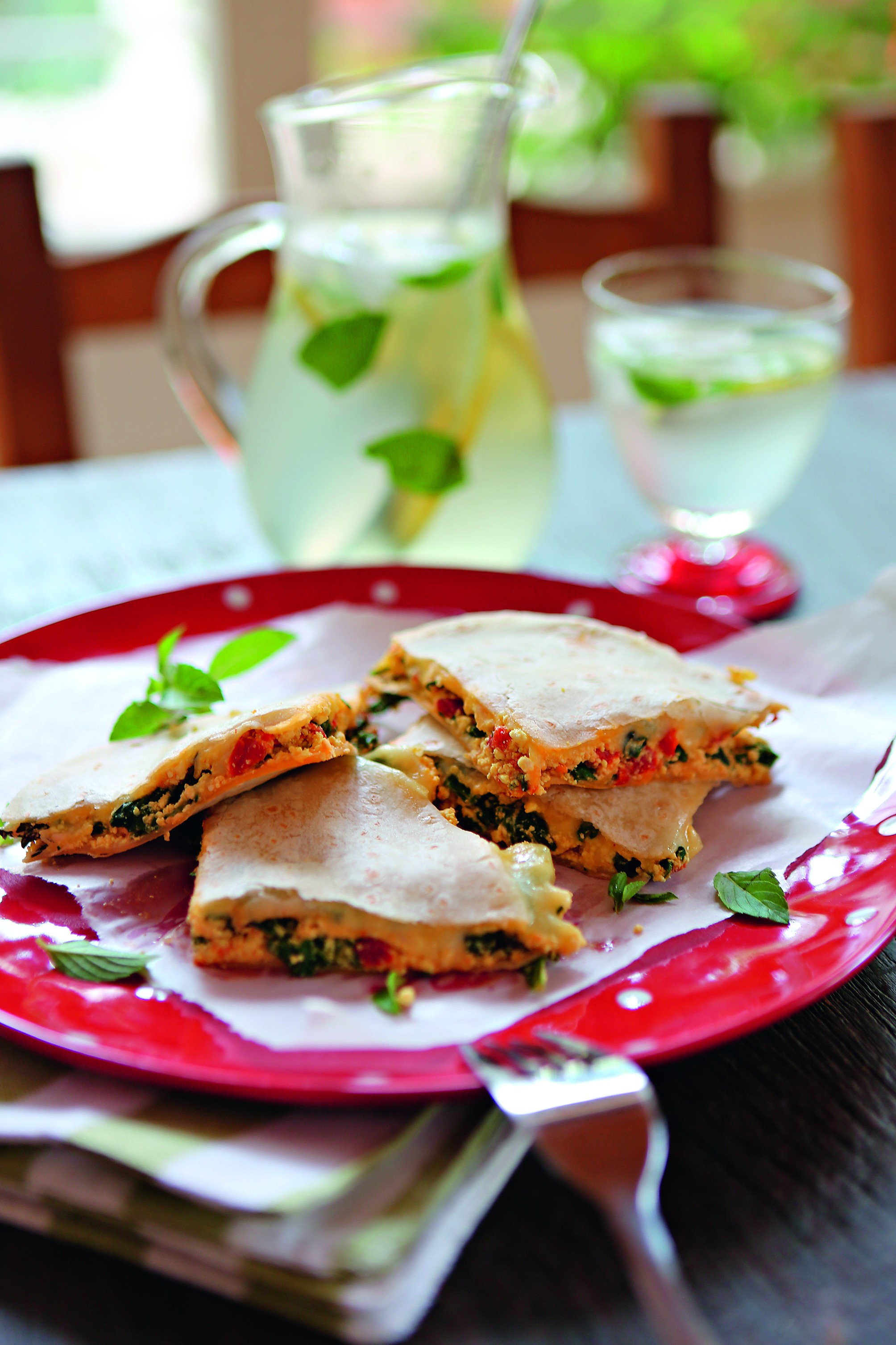 Receita: Quesadillas de espinafre (Foto: Fernando Martinho/Paralaxis)