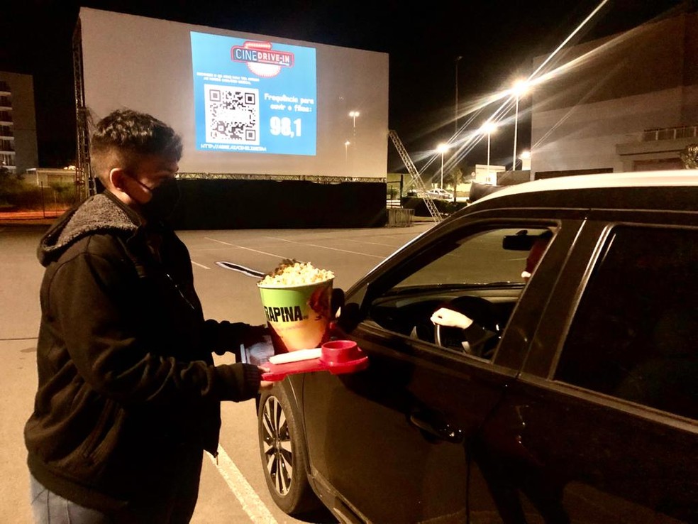 Sess&atilde;o solid&aacute;ria acontece no Cine Drive-in, em Limeira &mdash; Foto: Divulga&ccedil;&atilde;o/Limeira