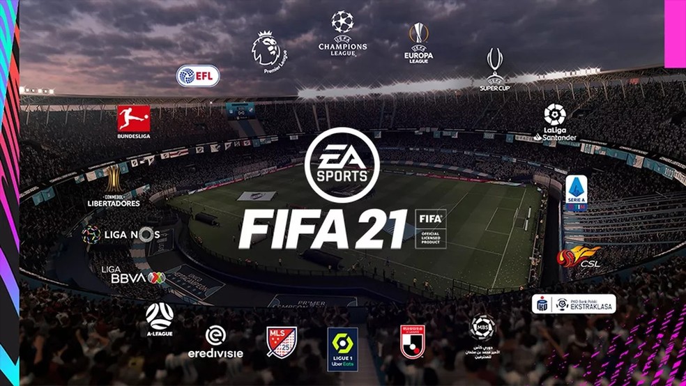 Ligas e copas que estarão disponíveis no FIFA 21 — Foto: Divulgação/EA Sports