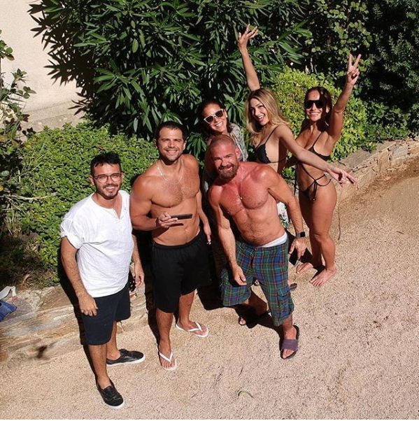 Duda Nagle, Daniel Hernandez, Bruna, Sasha e Sabrina (Foto: Reprodução/ Instagram)