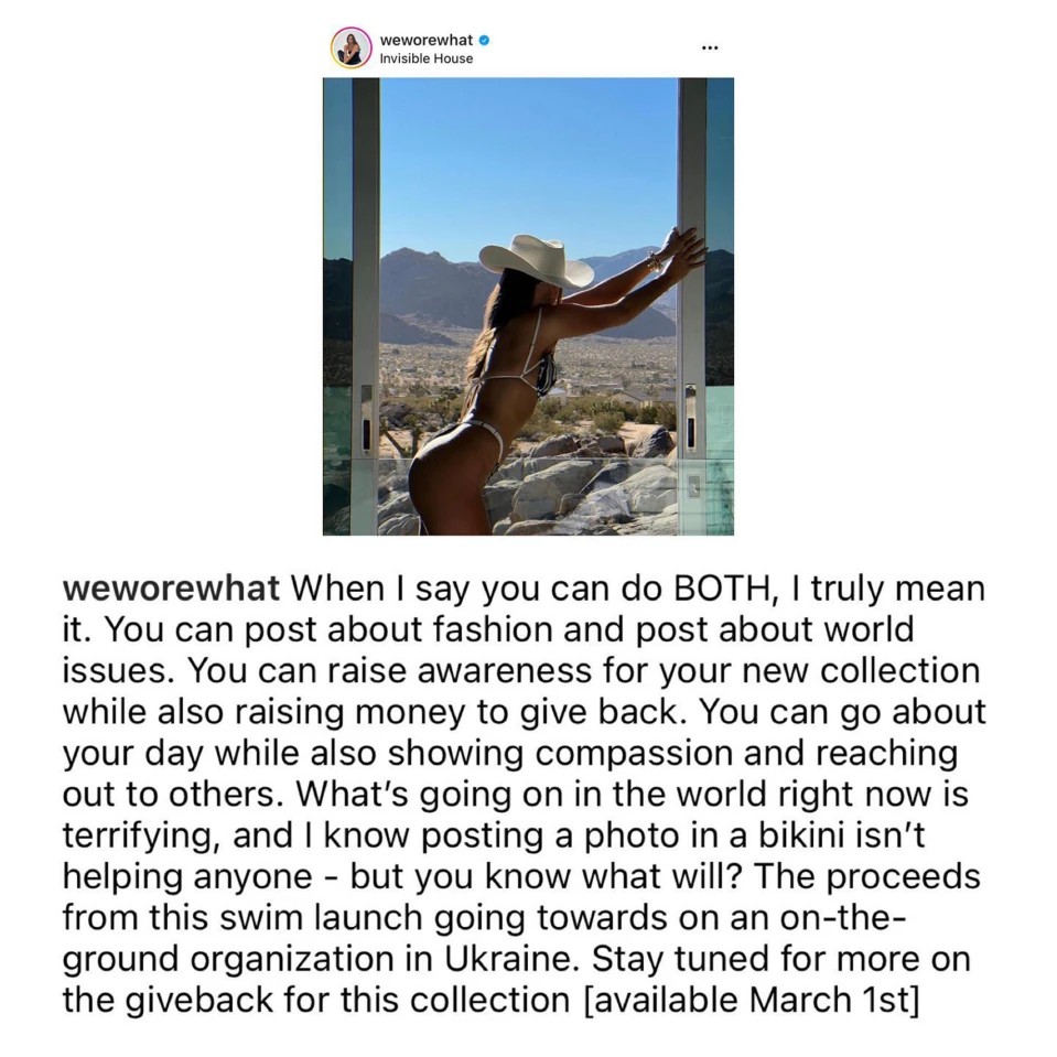 O post da influenciadora Danielle Berstein (Foto: Reprodução/Instagram)