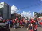 Protesto contra privatização da Celg bloqueia Avenida 85, em Goiânia