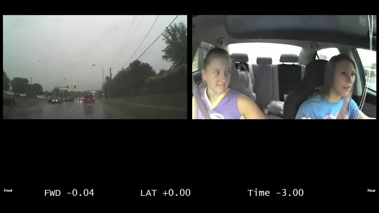 Estudo filma distração de jovens motoristas antes de acidentes