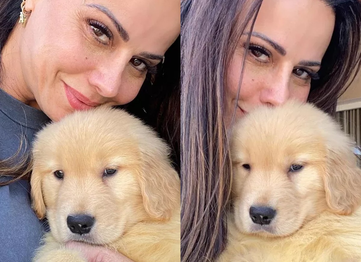 Viviane Araújo compra cachorrinho em canil (Foto: Reprodução/Instagram)