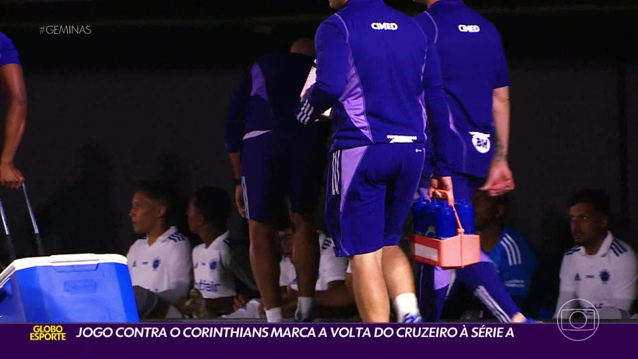 Jogo contra o Corinthians marca a volta do Cruzeiro à Série A do Campeonato Brasileiro