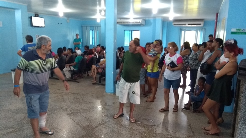Fila de espera só aumenta nas duas UPA's de Porto Velho (Foto: Toni Francis/G1)