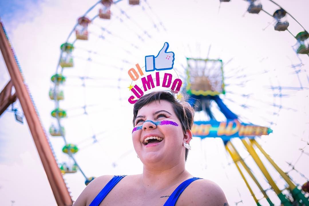 Minha Colombina acessórios de carnaval (Foto: Reprodução / Instagram)