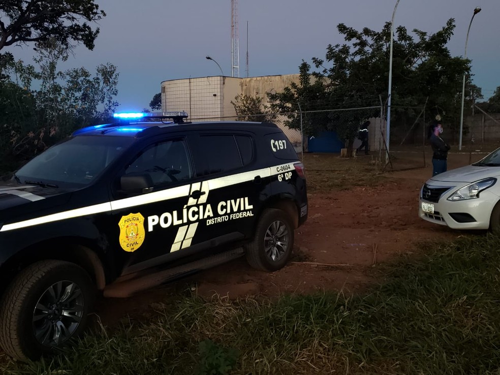 Corpo de bebê é encontrado em estação de esgoto no DF — Foto: Polícia Civil/Divulgação