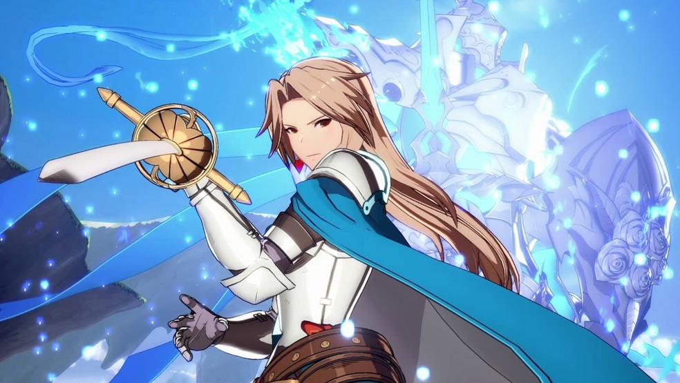 Katalina é uma das principais personagens para aprender o básico de Granblue Fantasy Versus. — Foto: Divulgação/Cygames