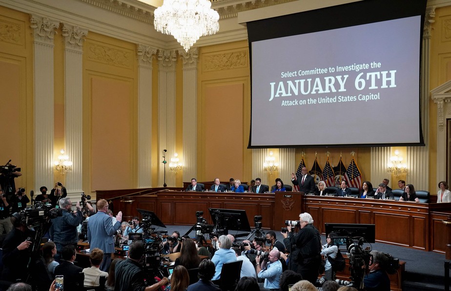 Comissão da Câmara dos EUA que investiga a invasão do Capitólio, no dia 6 de janeiro de 2021