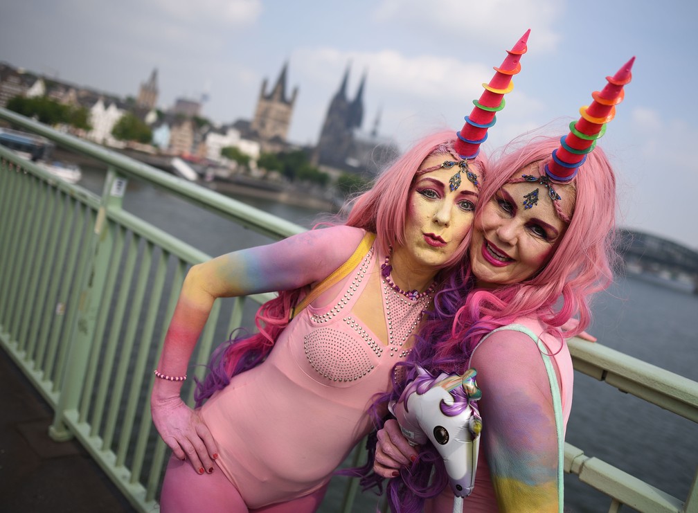 Alemanha caiu do 3º para o 23º lugar no ranking Gay Travel Index (GTI) — Foto: Henning Kaiser / dpa / AFP