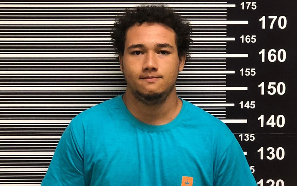 Jefte Ferreira dos Santos, preso pela Polícia Federal por participação na morte de Gegê do Mangue e Paca — Foto: Divulgação/Polícia Federal