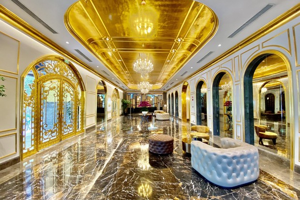 Você pode se hospedar em hotel de ouro no Vietnã  (Foto: Divulgação)
