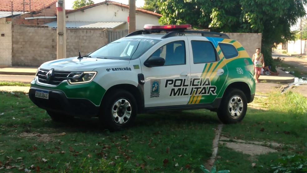 A Polícia Militar foi acionada logo em seguida e fez buscas pela região para localizar os criminosos, — Foto: Lívia Ferreira/g1 Piauí