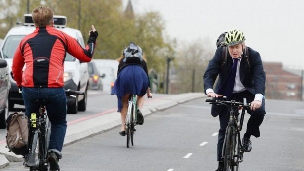 Entusiasmado ciclista, Johnson lançou um programa de aluguel de bicicletas em Londres, conhecido informalmente como 