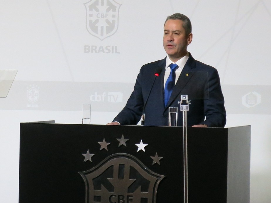 Candidato único na eleição, Rogério Caboclo é eleito presidente da CBF