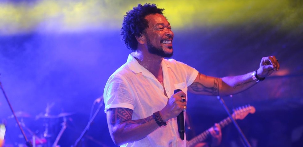 Jau e Mudei de Nome agitam o Emociones 2023, em Salvador — Foto: Divulgação