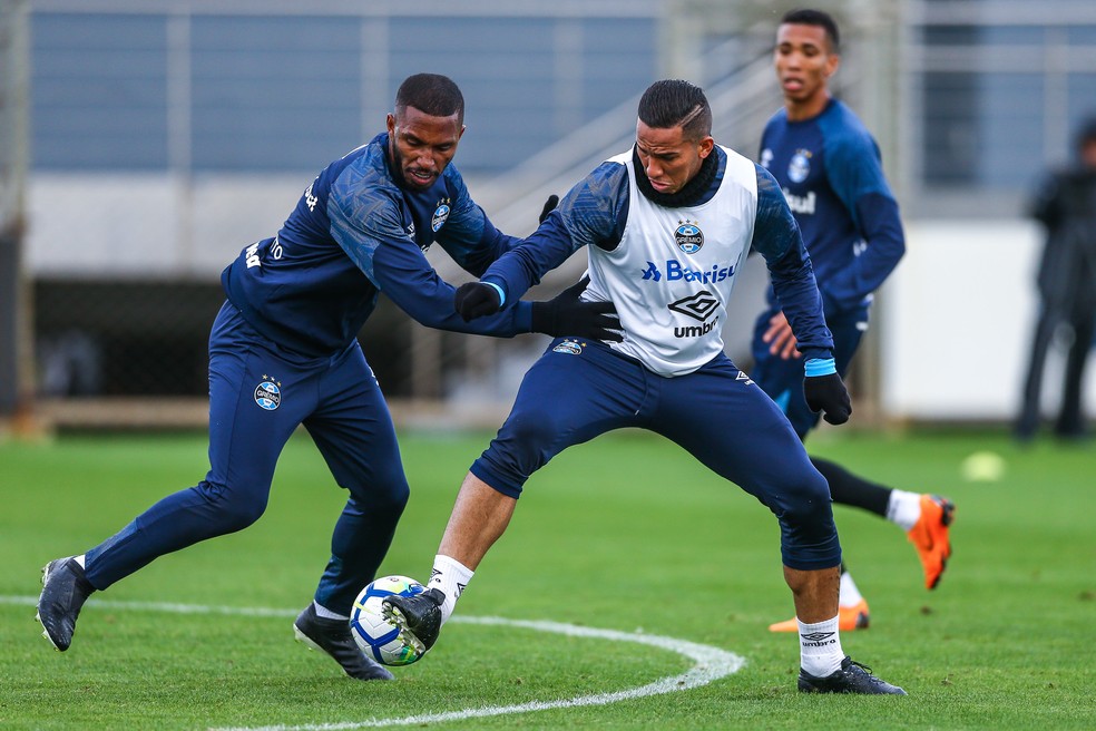 Jael vive bom momento do Grêmio (Foto: Lucas Uebel/Grêmio)