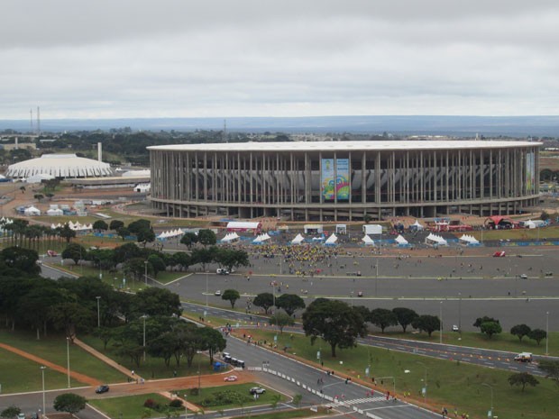 Estádio Nacional, em Brasília (Foto: Paulo Guilherme/G1)