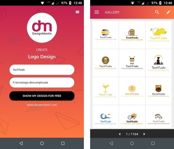 Aplicativo Para Criar Logomarca Gratis Conheca Seis Opcoes Para Celular Produtividade Techtudo
