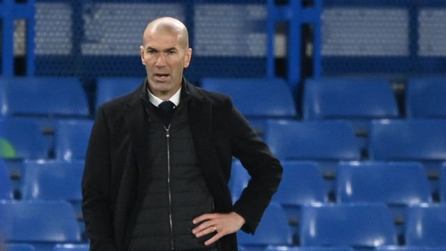 Zidane não conseguiu achar soluções para melhorar atuação do Real nesta quarta