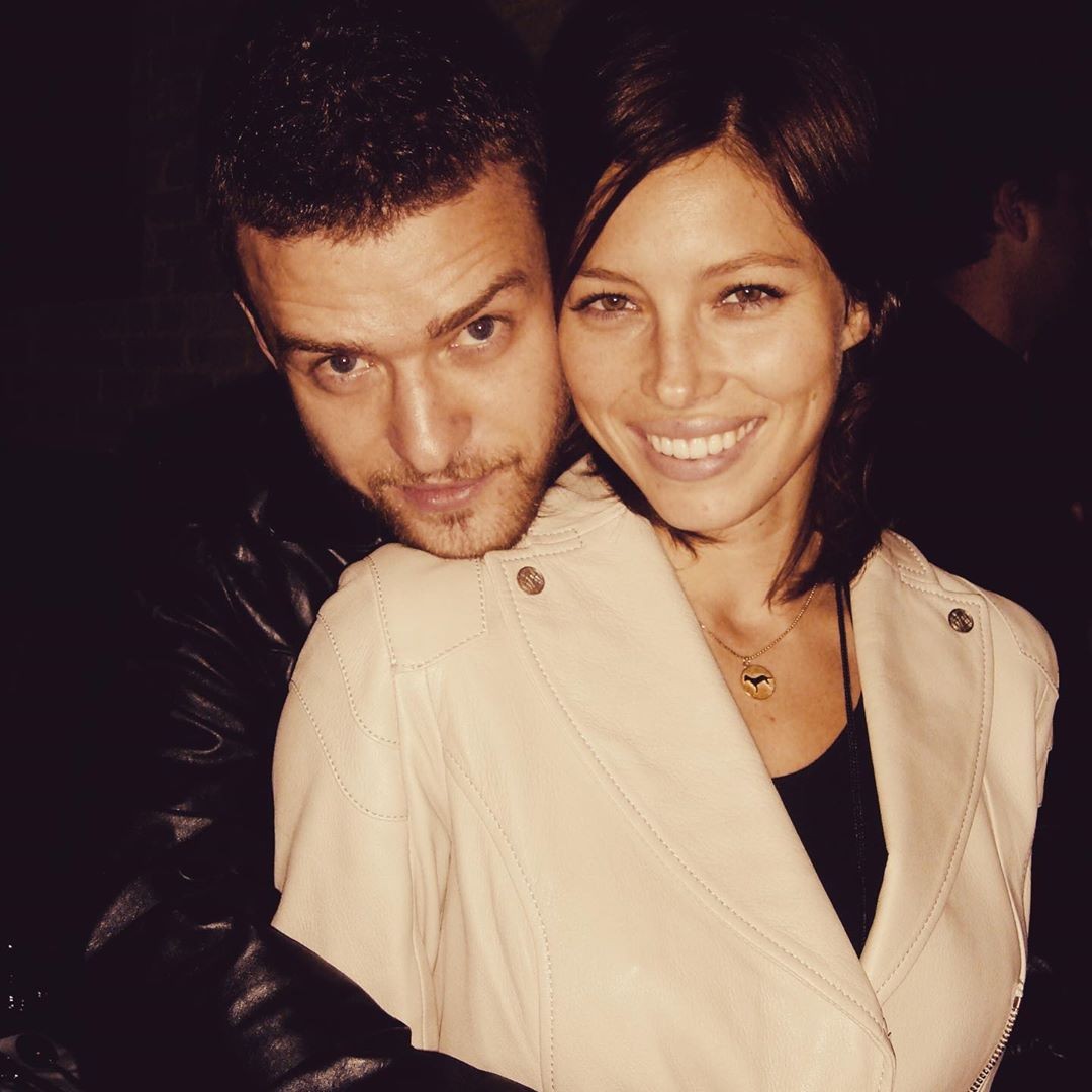 Justin Timberlake e Jessica Biel (Foto: Reprodução/Instagram)