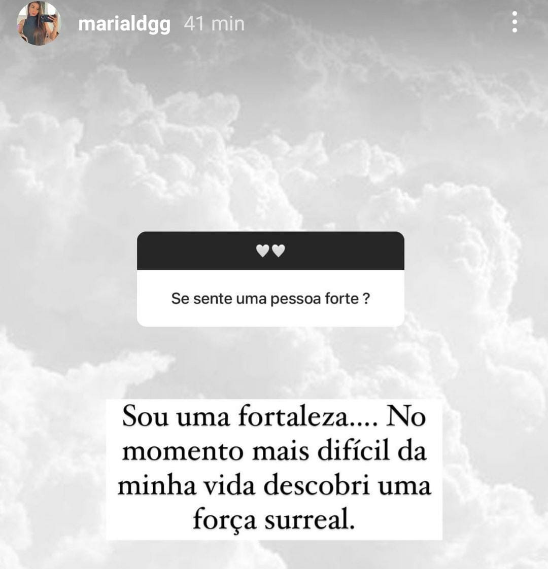 Maria Lina responde internautas no Instagram (Foto: Reprodução/Instagram)