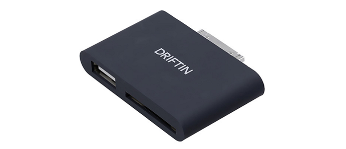 Adaptador da Driftin liga cartão direto a iPhone e iPad (Foto: Divulgação)