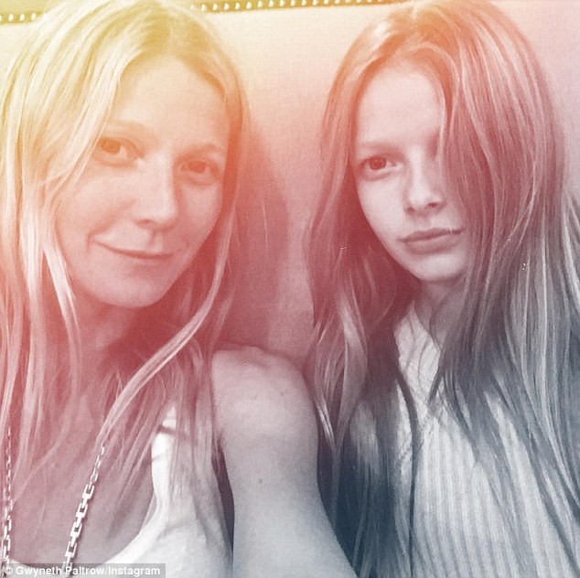 Gwyneth Paltrow e a filha de 11 anos, Apple (Foto: Instagram/Reprodução)