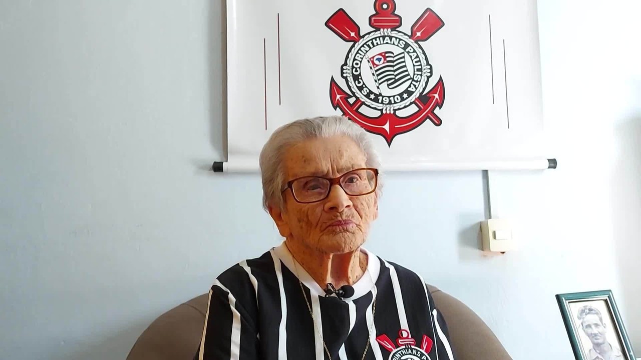 Dona Nena conta como nasceu a paixo pelo Corinthians