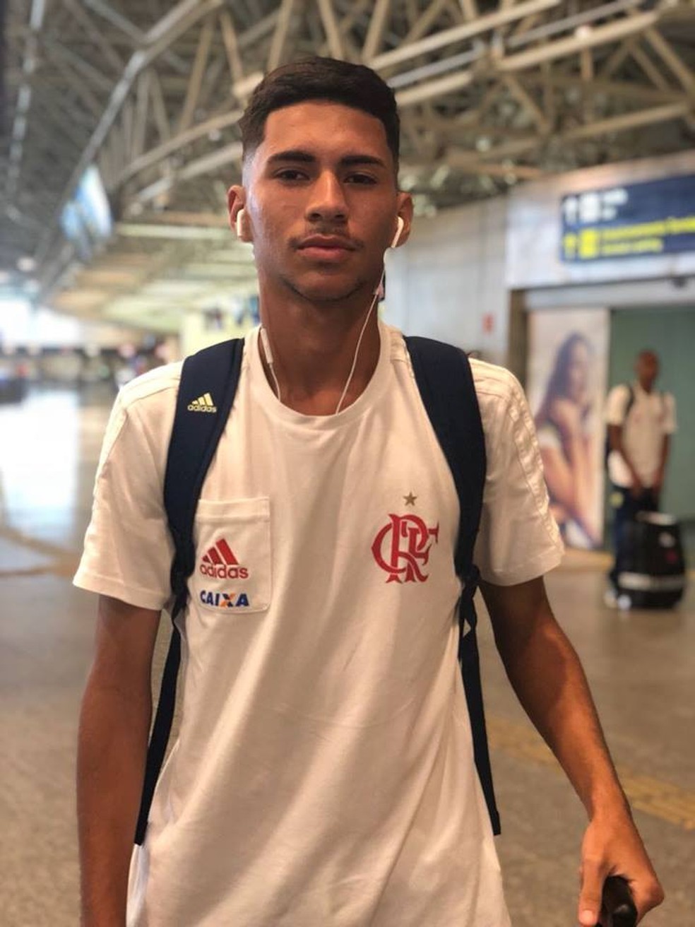 Rykelmo jovem sub-17 Flamengo  Foto: Arquivo pessoal