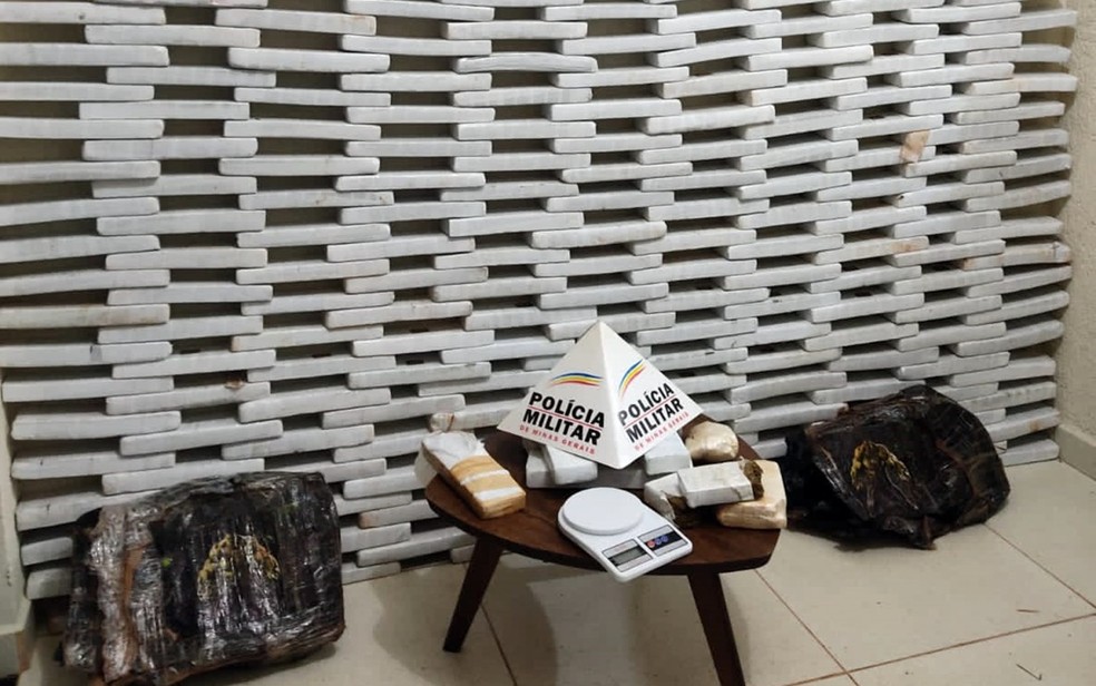 Cerca de 227 quilos de maconha são apreendidos em Boa Esperança — Foto: Polícia Militar
