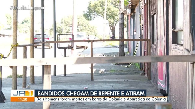 Dois homens so mortos em bares de Goinia e Regio Metropolitana