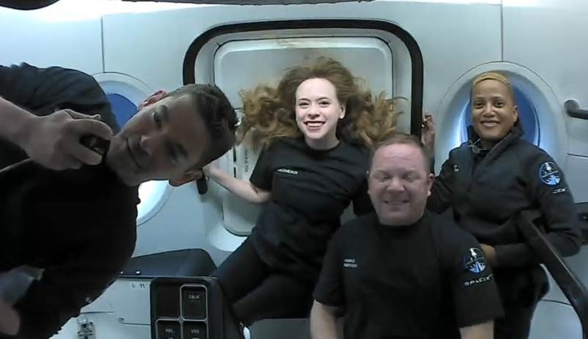 Voo da SpaceX com civis: primeiras fotos dos tripulantes são divulgadas | Inovação