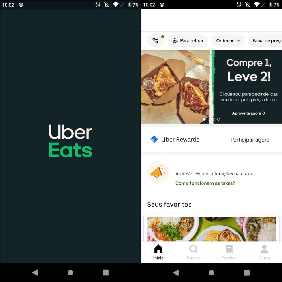 Como vender no Uber Eats? É preciso pagar uma taxa de ativação — Foto: Reprodução/Clara Fabro