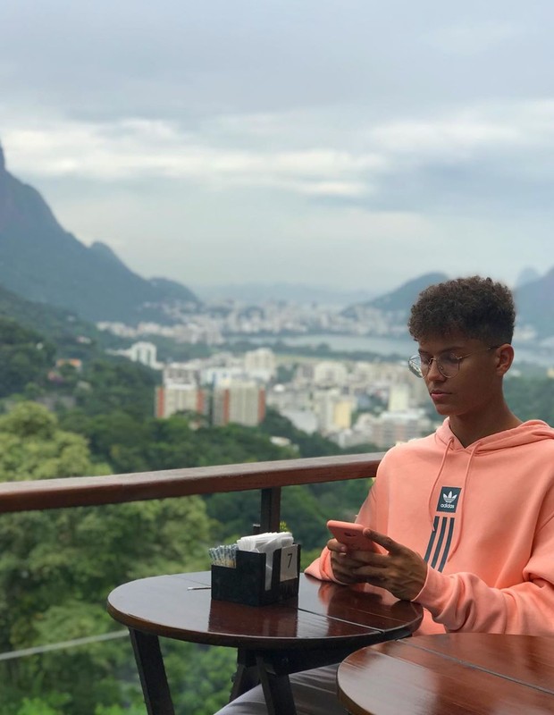 Danrley Ferreira no Mirante da Rocinha (Foto: Reprodução/Instagram)