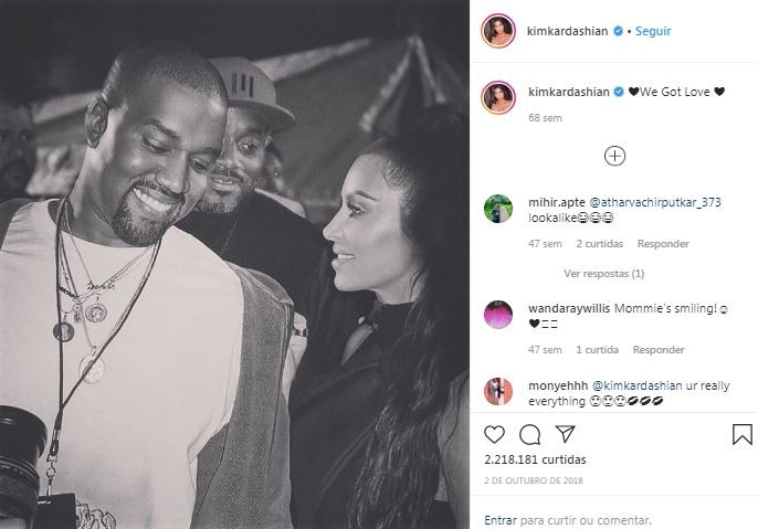 Kim Kardashian é processada por conta de foto publicada no Instagram (Foto: Reprodução / Instagram)