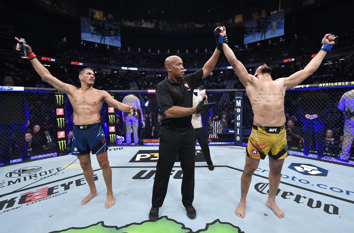UFC 264: Michel Pereira vence Niko Price por pontos na "luta de doido" em Las Vegas - Vimarsana News